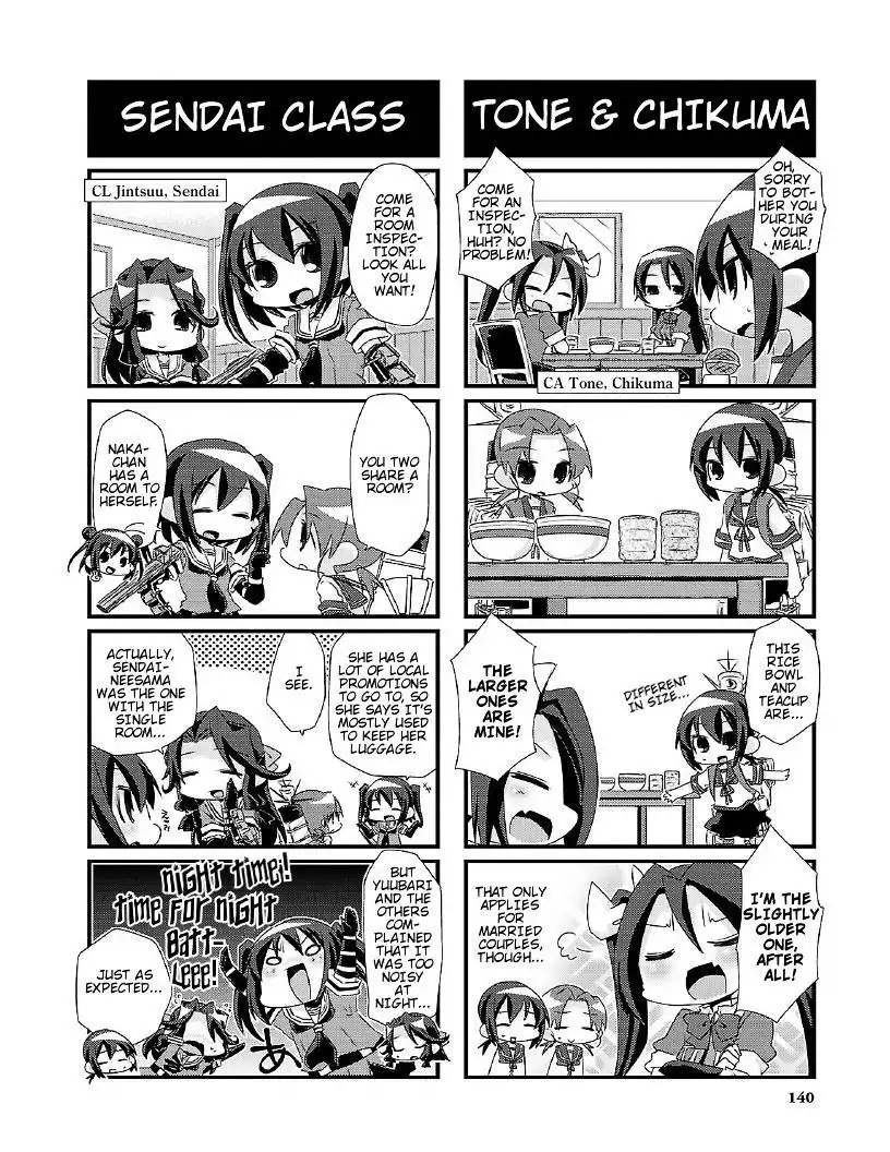 Kantai Collection - Kankore - 4-koma Comic - Fubuki, Ganbarimasu! Chapter 14.5 4